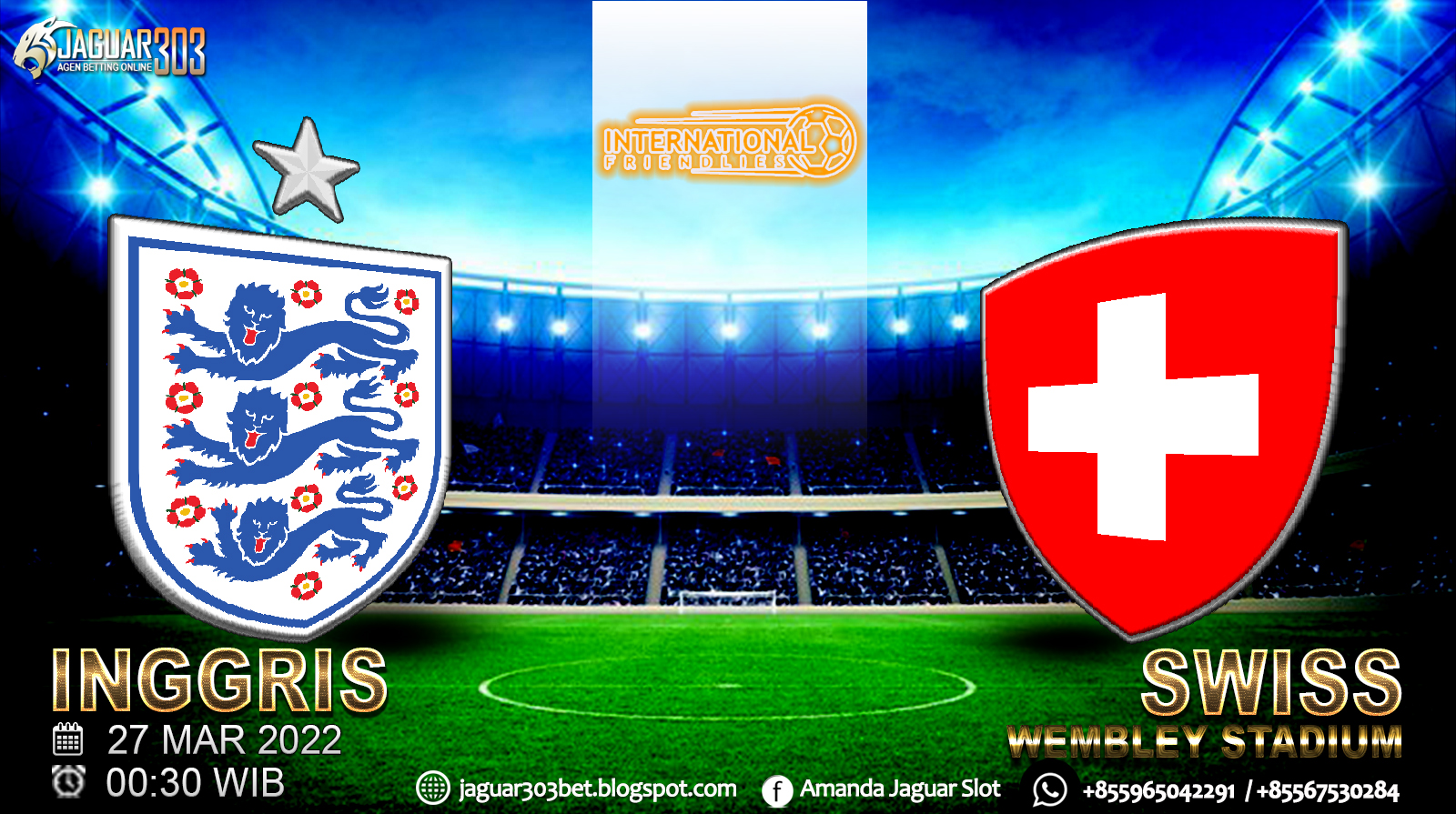 Inggris vs swiss live